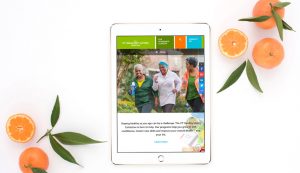 CT Healthy Living - mobile-responsive-design website